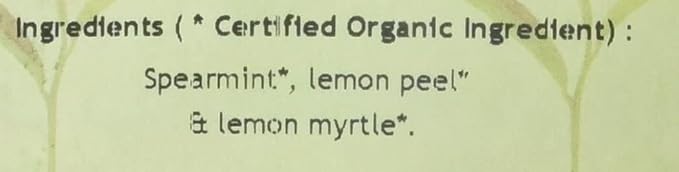 Davidson's Organics, Herbal Lemon Spearmint, Loose Leaf Tea, 16-Ounce Bag