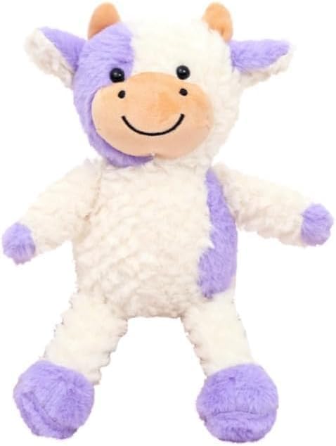 Cow Stuffed Animals Soft Plush Cute Cow Doll for Boys Girls 11.8in (zhangniu zise)
