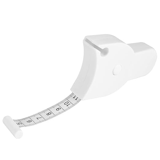 EVGATSAUTO Retractable Body Tape Measure 150cm 60in Accurate Fitness Measuring Ruler for Body Chest Waist Hip Arm with Snug Fit Auto Lock