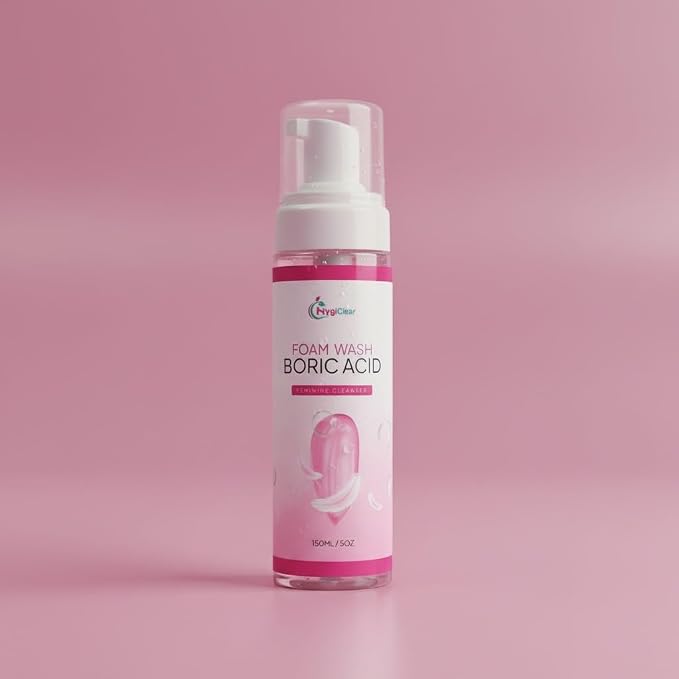 Feminine Wash Refresh pH Balance Foam - Natural Feminine Hygiene Solution for Gentle Cleansing, Odor Control, and pH-Balanced Formula for All Skin Types (5oz)