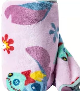 Jay Franco Stitch Surf (Pink, Blue, Floral Stitch)