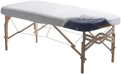 STRONGLITE Portable Massage Table Package Olympia - All-In-One Treatment Table w/ Adjustable Face Cradle, Pillow, Half Round Bolster & Carrying Case, Black