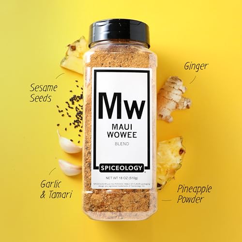 Spiceology – Sweet & Savory Seasoning Bundle – Korean BBQ & Maui Wowee Teriyaki Blends – Asian-Inspired Rubs for Pork, Chicken, Pineapple, Ribs & More – Bold, Sweet, Umami Flavor