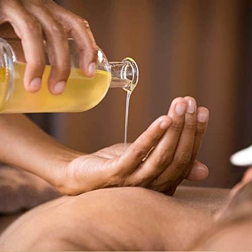 Deep Tissue Argan Massage Oil Blend - Bulk 1 Gallon - Natural Carrier Oil Blend of Rich Herbs & Extracts Moroccan Argon Oil, Jojoba, Emu - Deep Tissue Hot Towel Spa Muscle Rub Hair Skin Face Body
