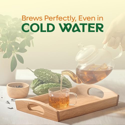 DALAMHARI Korean Bitter Melon Tea Bags 30T-Cerasee Tea Blood Sugar Balance | Cerasee Tea Leaves Karela Ampalaya Momordica Charantia Blood Sugar Cutting Control Glucose Korean Bitter Melon Cold Brew Iced