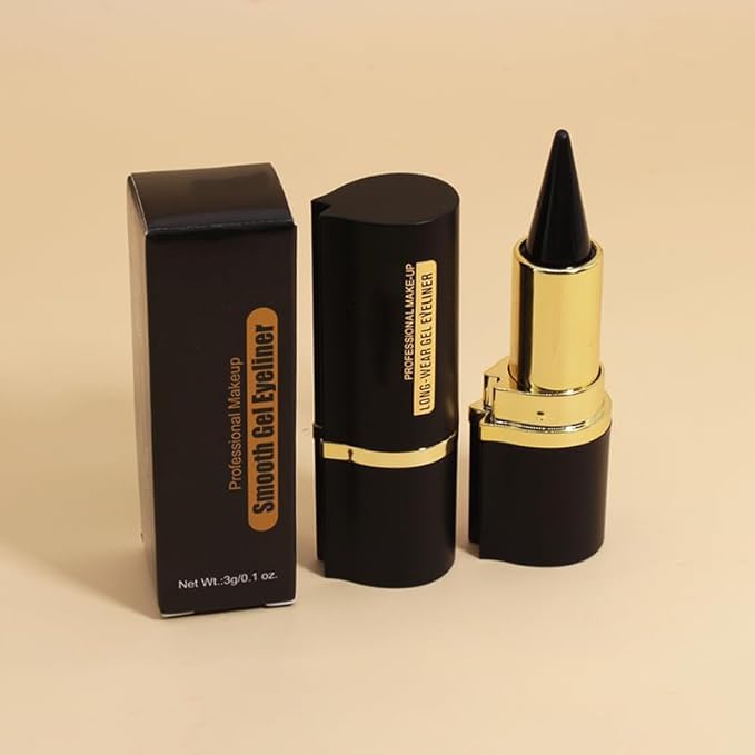 Ultra-Pigmented Brown Eyeliner – delineador de ojos for Bold, Goth-Inspired Looks, Waterproof & Smudge-Proof Formula, Long-Lasting & Intense Color for Dramatic and Smoky Eyes Makeup
