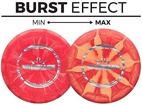 Latitude 64 Retro Burst River | Disc Golf Fairway Driver | Easy-to-Throw Disc Golf Driver for Beginners | Straight Flying | 170g+ Frisbee Disc | Unique Burst Patterns | Green