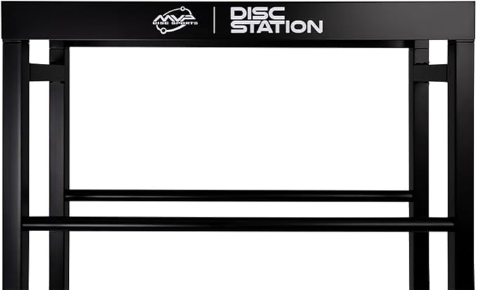 MVP Disc Sports Disc Station Disc Storage Rack (Choose Your Size and Color)