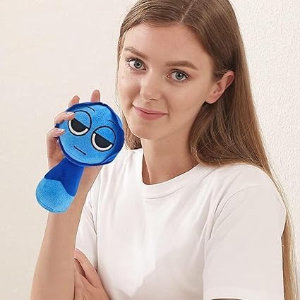 Sprunky Plush Toys Sprunky Wenda and Gray Plushies Sprunky Plushes Soft and Funs Stuffed Toys Dolls for Fans and Friends Birthday for Girls Boys (Dark Blue)