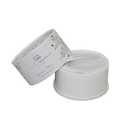 Woods White Jasmine Body Dusting Powder with Puff for Women, 3.5 Ounce, 3.5 Ounce (Pack of 1) (K74739-bf)