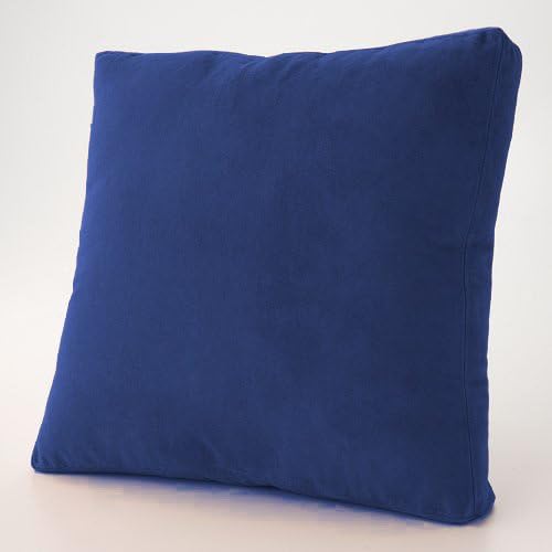 MoonRest - Faux Suede Microfiber Decorative Pillow (20"x20", Navy)