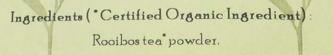 Davidson's Organics, Matcha Rooibos Powder, Loose Leaf Tea, 16-Ounce Bag