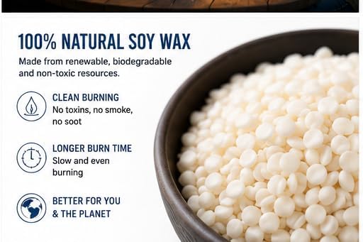 Citronella Candle Soy Wax Candles Aromatherapy Outdoor Indoor Candles Natural Soy Wax Candle with Rosemary Peppermint Lemongrass and Cedarwood