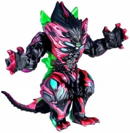 TwCare Ultra Monster EX Arch Belial Action Figure vs Godzilla Toy, 7.9in Tall, 13in Length, Movie Series Movable Joints Soft Vinyl, Travel Bag