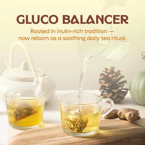 DALAMHARI Jerusalem Artichoke Tea 30T-Inulin Sunchoke Alcachofa Blood Sugar | Korean Sunchoke Tea Sunchokes Artichokes Bags Te de Alcachofa Cold Brew Sugar Balance Control Cutting Glucose Hand Roasted