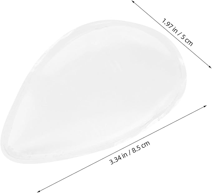 Generic 3PCS Private Parts Pads - Swimsuit Silicone Crotch Pads - Female Private Patch Concealer Underwear Liner for Swimming Yoga Bikini Thong
