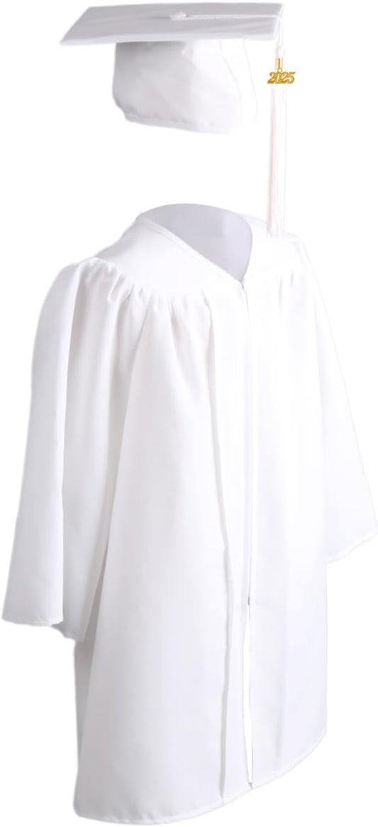 OSBO GradSeason Unisex Matte Kindergarten Graduation Gown Cap Tassel Set 2025