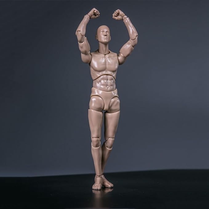 1:12 Scale Male Figure Body 6in Flexible Drawman Action Figure Doll Miniature Figure Collection