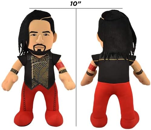 Bleacher Creatures WWE Shinsuke Nakamura 10" Plush Figure- A Wrestling Superstar for Play or Display