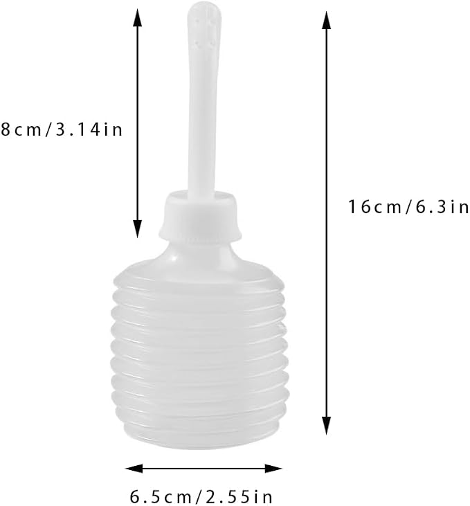 10pcs Disposable Enema Douche Vaginal Cleaner Applicator Bottle Vaginal Douche Anal Applicator for Women Men 150ml