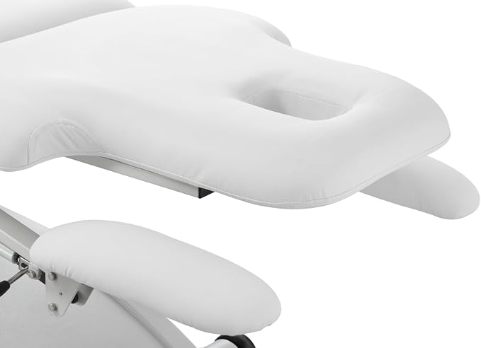 GreenLife - Silverfox 2241C-3 Motors Professional Electric Massage Table Bed,White