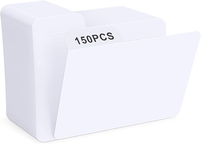 Trading Card Dividers for Standard Card Storage Boxes, 150PCS Paper Divider Cards for Baseball/MTG/TCG/Sports/Game Cards Organizer, Horizontal
