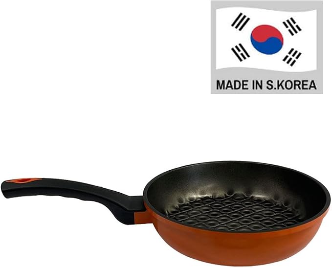 Nonstick 3D Diamond Coating Wok Frying Pan Cookware 10'' (26cm)-MADE IN KOREA