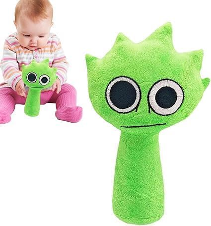 Sprunky Plush Toys Sprunky Wenda and Gray Plushies Sprunky Plushes Soft and Funs Stuffed Toys Dolls for Fans and Friends Birthday for Girls Boys (Dark Green)