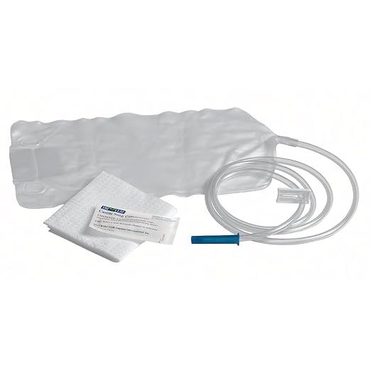 Medline Enema Bag Sets with Slide Clamp, 1500 mL Size, 48 Count
