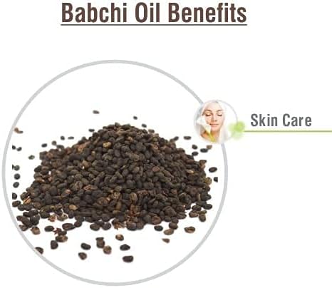 Salvia Babchi Oil (Psoralea Corylifolia) 100 Percent Pure And Natural Undiluted Uncut Cold Pressed Carrier Oil | Best for Aromatherapy | Therapeutic Grade (100ml with Dropper)