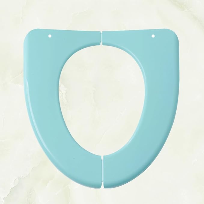 HEALLILY Folding Potty Seat Portable Toilet Training Seat Cover Cushion Pad Lightweight Foldable Travel and Home Use