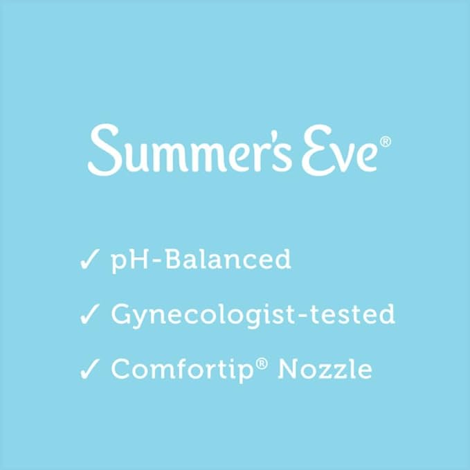 Summer's Eve Feminine Cleansing Douche Duo for Freshness and Odor Control, Island Splash and Extra Cleansing Vinegar and Water, pH Balanced, 4 Count Each (Variety Pack)