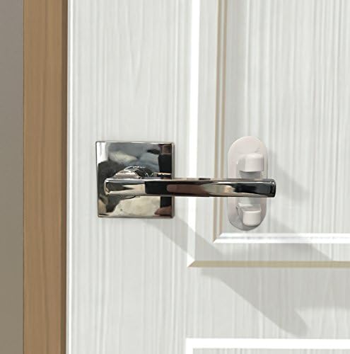 Door Lever Lock Child Proof Doors & Handles, Adhesives - Child Safety by Tuut (6 Pack)