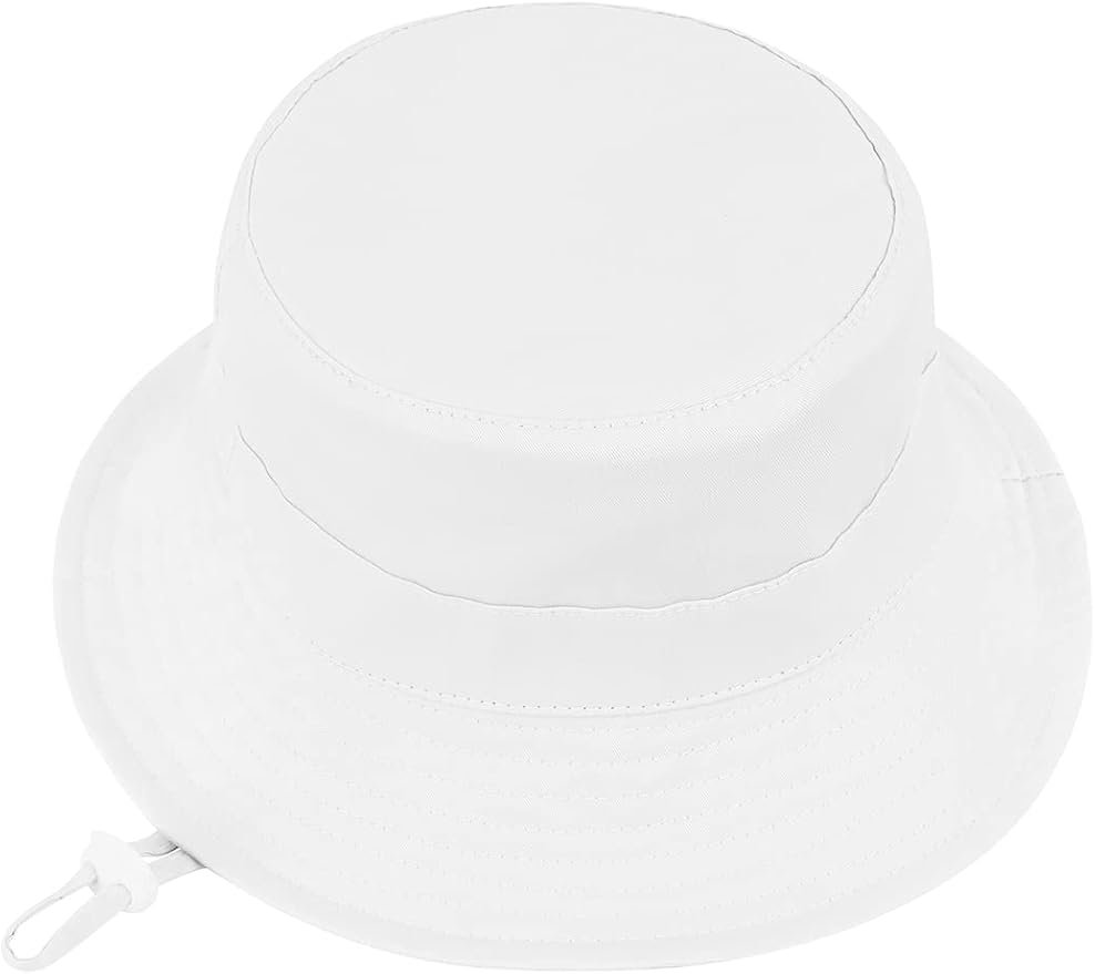 Baby Sun Hat UPF 50+ Sun Protective Toddler Bucket Hat Summer Kids Beach Hats Wide Brim Outdoor Play Hat for Boys Girls