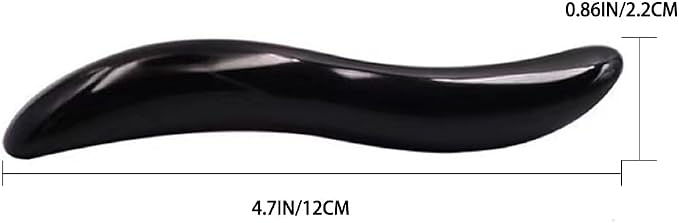 Massage Stones Guasha Roller Obsidian Gemstone Meditation Healing Stick Stone Gua Sha Board for Facial Spa Massage