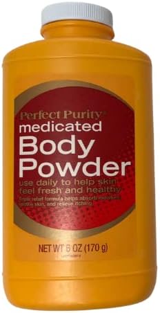 Medicated Body Powder Triple Relief Formula, Absorbs Moisture, Soothes Skin and Relieve Itching 6oz LABPP13206F-0 0