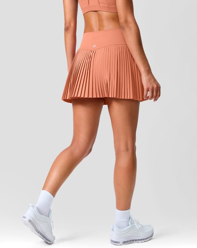Pleated Tennis Skirt for Women with Pockets Shorts Women's High Waisted Lightweight Athletic Golf Skorts Skirts