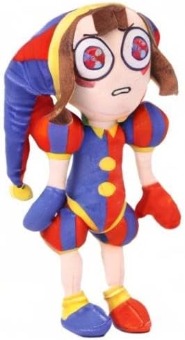 The Amazing Digital Circus Plush,11.8" Pomni Plushies Toy Gift, Cute Stuffed Figure Doll for Kids and Adults, Birthday Halloween Christmas Choice for Boys Girls