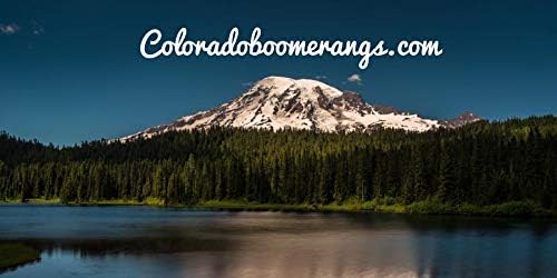 Colorado Boomerangs Crested Butte Wooden Boomerang - Great Beginner Boomerang! Made in USA