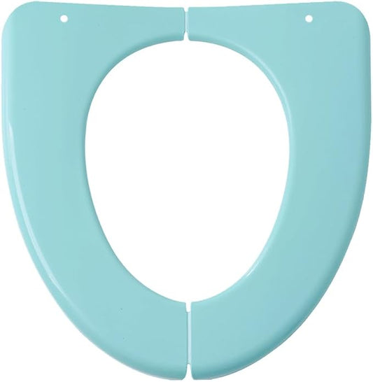 HEALLILY Folding Potty Seat Portable Toilet Training Seat Cover Cushion Pad Lightweight Foldable Travel and Home Use