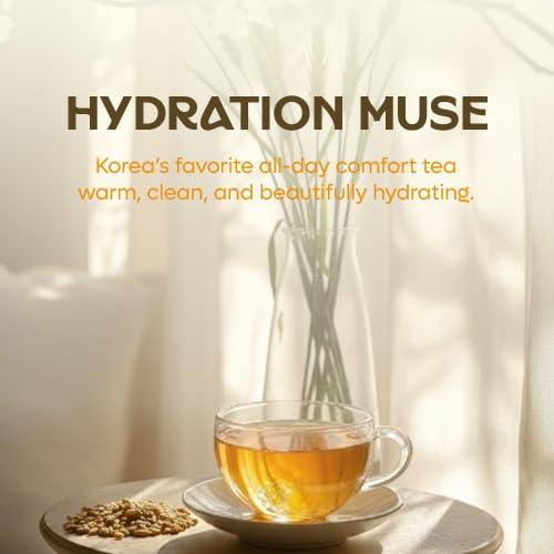 DALAMHARI Korean Roasted Barley Tea Bags 30T-Boricha Japanese Mugicha Nutty | Barley Tea Grain Cha de Cevada Damai Cha Hydration Caffeine Sugar Free Decaf Toasty Coffee Substitute Hot Iced Cold Brew Bags