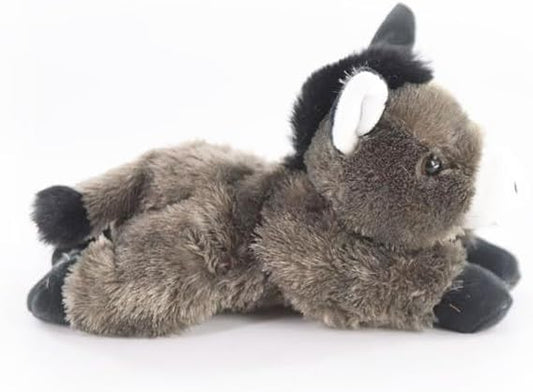 The Petting Zoo Donkey Stuffed Animal Plushie, Gifts for Kids, Donkey Wildlife Animals, Donkey Plush Toy 8 Inches