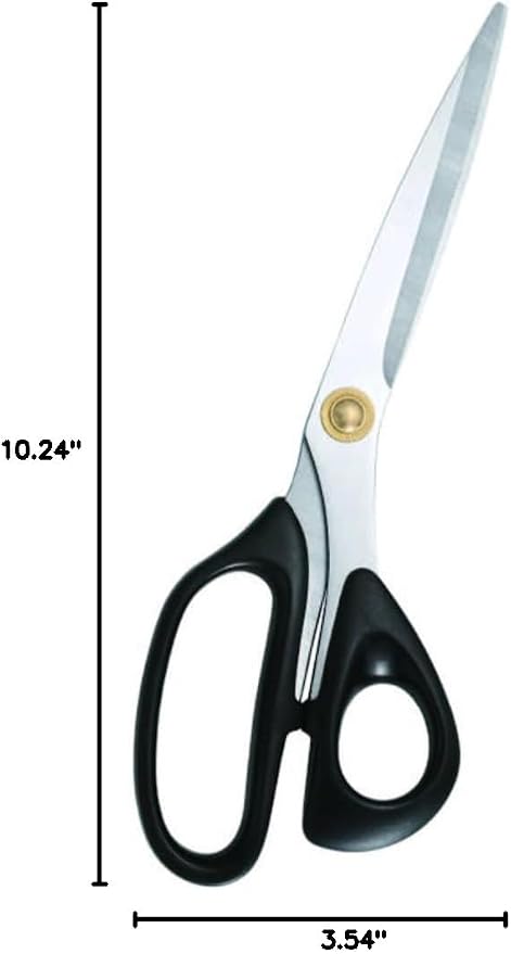 Korea Quality Kitchen Shears Scissors Large for Korean BBQ Cutting Meat, Kalbi, Korean Grill Food, Durable 3.0T Stainless Steel, ABS Handle, Korean Kitchen (SJ130)