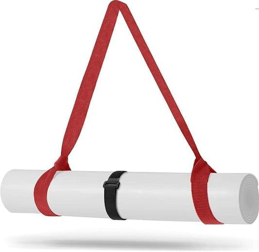 Yoga Mat Carrier Strap - Adjustable Thick and Wide Strap for Carrying Mat or Stretching