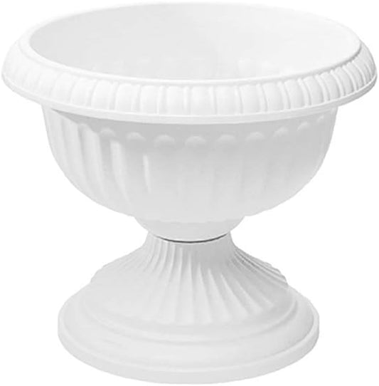 Root & Vessel, Grecian Urn Planter, Stone, 12"