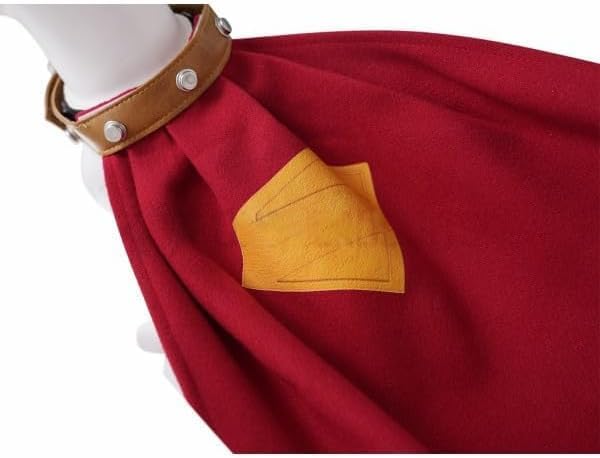 Superhero Dog Power Cape Cosplay Set with Collar and Tag Complete Set (one size-3pcs
