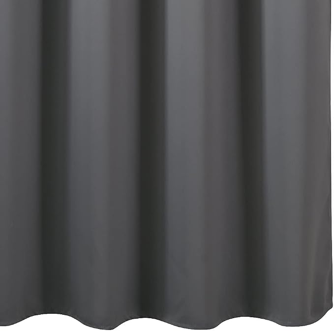 LEMOMO Grey Thermal Blackout Curtains/42 x 72 Inch/Set of 2 Panels Room Darkening Curtains for Bedroom