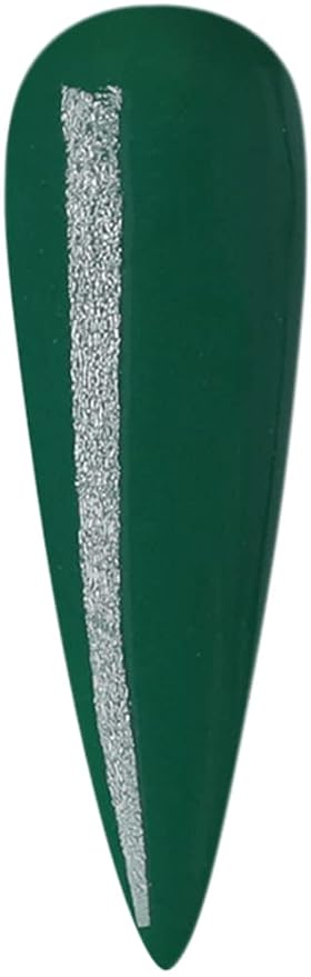 WAVEGEL Soak-Off Gel, Nail Lacquer & Acrylic/Dip Powder Matching Set - Princess Collection - #57 Dark Emerald