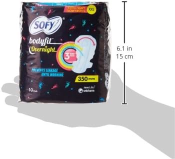 Sofy Bodyfit Overnight Pads - 30 Pieces (XXL)