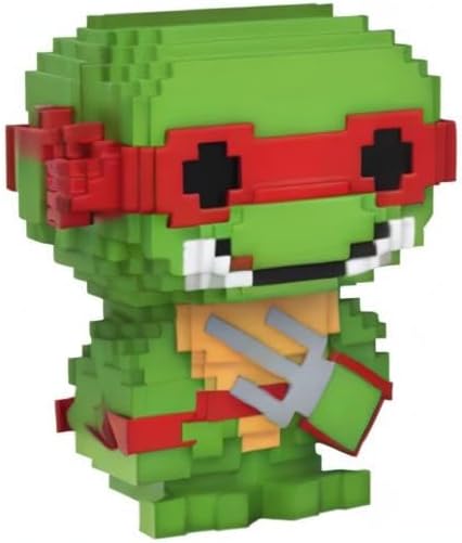 Funko Bitty POP! Teenage Mutant Ninja Turtles (TMNT) - Shredder, 4-Pack - 8-Bit Raphael, 8-Bit Donatello, 8-Bit Leonardo and A Surprise Mystery Mini Figure - 0.9 Inch (2.2 Cm) Collectable - Gift Idea